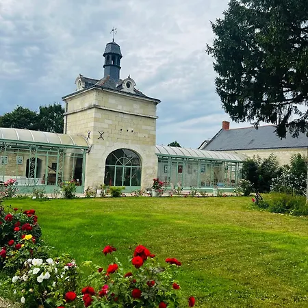 Chateau De La Thibaudiere Bois Savary - Pourpre לינה וארוחת בוקר Allonnes (Maine-et-Loire)